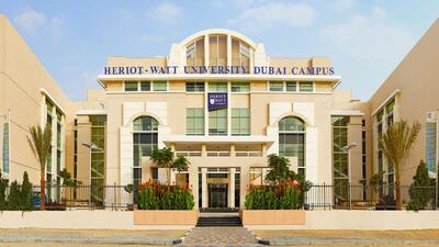 Heriot-Watt University Dubai maintained its five star rating this year. Courtesy: Heriot-Watt University