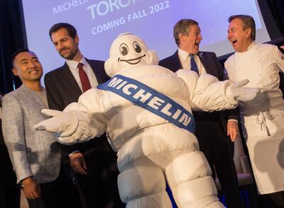 Toronto now has 13 Michelin-starred restaurants. Getty Images
