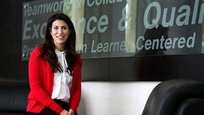 "There are a lot of entrepreneurs, but our culture isn't used to valuing them enough," says Hala Fadel. Delores Johnson/ The National