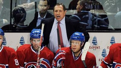 The Montreal Canadiens have dismissed coach Jacques Martin.