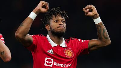Fred made only 12 starts for Manchester united in 2022/23. PA