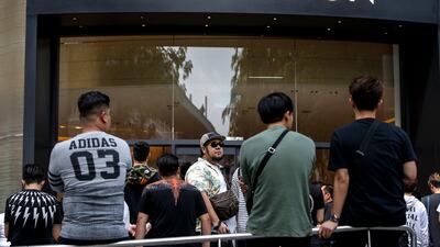 Louis Vuitton has launched an e-commerce service in China. Wallace Woon / EPA