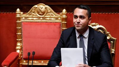 Italian Foreign Minister Luigi Di Maio is reported to spearheading Italian efforts. EPA