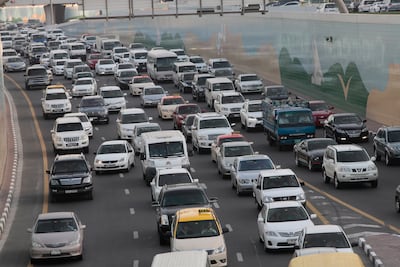 Congestion is a growing issue in Dubai. Jeffrey E Biteng / The National