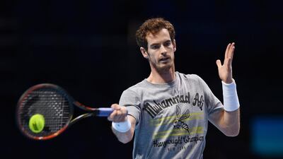 British No 1 Andy Murray will have a busy end to the 2015 season. Tony O'Brien / Reuters