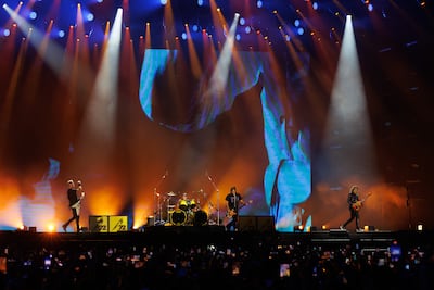Metallica rocked Abu Dhabi. Photo: Ethara