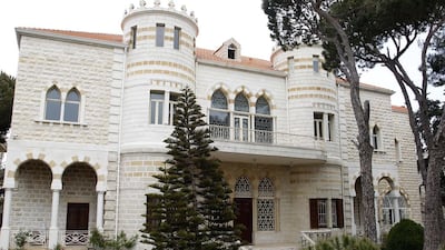 The museum in the palace. Courtesy Princess Diala Arslan