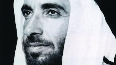 Sheikh Zayed, photographed by Ronald Codrai in 1952. At the time he was the Ruler's Representative in the Eastern Region