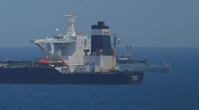 Gibraltar officials have been in London this week to resolve the seized Iranian tanker crisis. Reuters