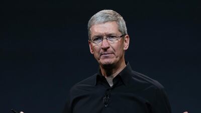 Apple CEO Tim Cook. Justin Sullivan / Getty Images