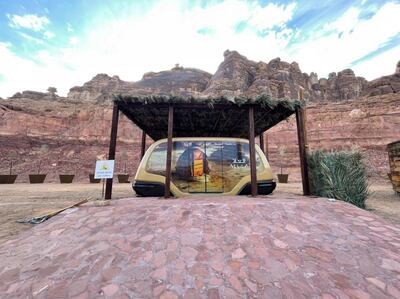 The pod's destination stop in the Old Town. Photo: RCU