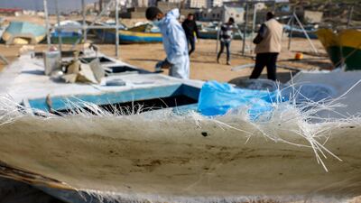 Israel has allowed the material into the occupied Palestinian enclave for the first time since 2007, under international supervision