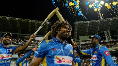 During his career, Malinga led Sri Lanka to the 2007 and 2011 World Cup finals, as well to victory in the 2014 World Twenty20 title. Ishara S Kodikara / AFP