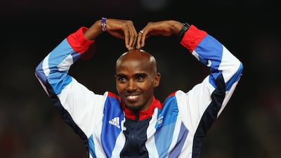 Mo Farah is backing a new race in Abu Dhabi. Getty Images