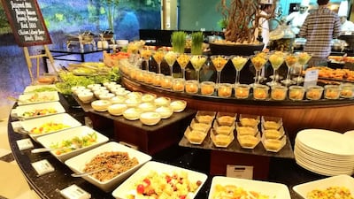The buffet selection at Le Grand Brunch, Sofitel Dubai Jumeirah Beach. Photo by Sanna Kontinen