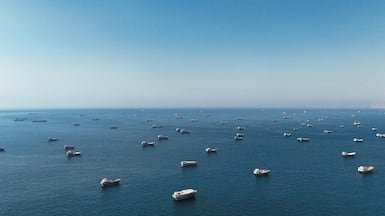 Ship-tracking data has found at least a quarter of non-Iranian ships stranded in the Strait of Hormuz since the conflict began have made their way out. Reuters