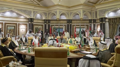 The GCC-Morocco round table summit. Mohamed Al Hammadi / Crown Prince Court — Abu Dhabi