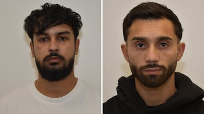 Nandito Badea and George Stana were convicted of stabbing Pouria Zeraati. Photo: London Metropolitan Police