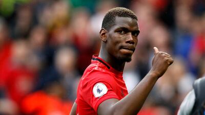 Centre midfield: Paul Pogba (Manchester United) – Showed why United were so keen to keep him by creating two goals in the rout of Chelsea, one with a pass, one with a run. PA Photo