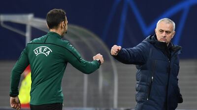 Tottenham Hotspur manager Jose Mourinho has lost to younger managers. Reuters