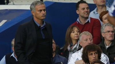 Jose Mourinho is returning to his nastiest best when talking about rival managers and his own players, this time Juan Mata, bottom right. Eddie Keogh / Reuters