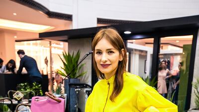 Roksanda Ilincic at the World of Fashion in Mall of the Emirates