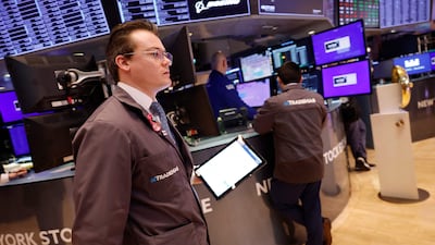 Traders on the floor of the New York Stock Exchange. The US has about 5,000 fewer listed companies than expected for an economy of its size, according to the National Bureau of Economic Research. AFP