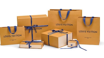 Louis Vuitton’s new packaging launching in September. Courtesy: Louis Vuitton