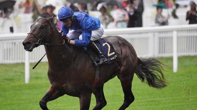 Blue Point ridden by James Doyle wins the King's Stand Stakes at Royal Ascot. Reuters
