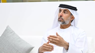 Suhail Al Mazrouei, Minister of Energy and Infrastructure, says countries that decline to invest in AI 'will be behind'. Wam