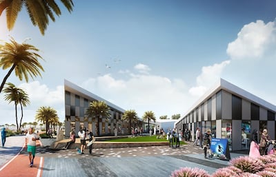 How the development at Khor Fakkan Beach might look. Courtesy Sharjah Investment and Development Authority