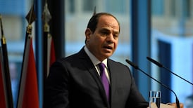 Egypt's President Abdel Fattah El Sisi says reconstruction of the Gaza Strip 'must begin immediately'. Reuters