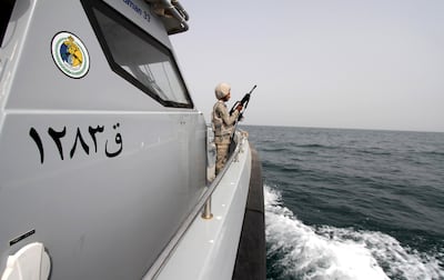 A Saudi patrol boat off the coast of the Red Sea. Reuters