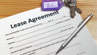A rental contract will determine whether a tenant is able to end the lease early and if any penalties will apply. Getty Images