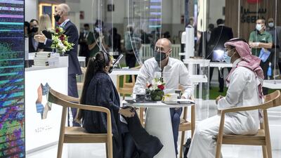 This year's exhibition is being held under the theme "A new dawn for travel and tourism". Antonie Robertson / The National