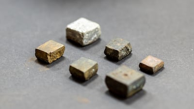 The fragments from the Abbasid dynastic era were used in part to date the coins. Photo: Wam
