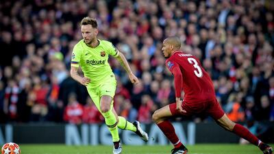 Ivan Rakitic: 6/10. Tried to take the fight to Liverpool but was let down by the performances of too many of his Barcelona teammates. EPA