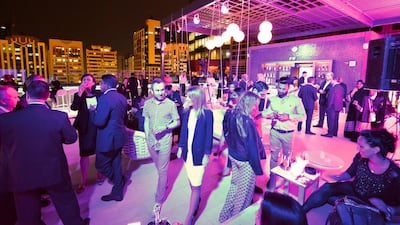 New Courtyard Marriott’s Up & Below a rare Abu Dhabi rooftop club. Courtesy of Up & Below