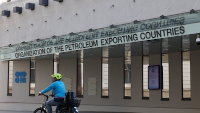 The headquarters of Opec in Vienna, Austria. The UAE is leaving the organisation after nearly six decades. Bloomberg