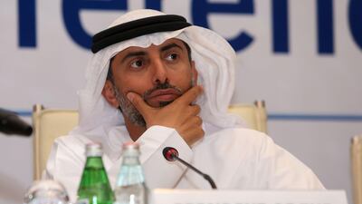 Customers have been notified of lower allocations by Adnoc, said Suhail Al Mazrouei, UAE energy minister and current Opec president. MOHAMMED MAHJOUB/AFP