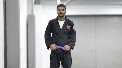 Hamad Nawad won gold at the 2018 Asian Games in Jakarta. Khushnum Bhandari for The National