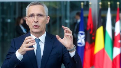 Secretary General Jens Stoltenberg's plan would give Nato a more direct role in co-ordinating the supply of arms, ammunition and equipment for Ukraine. EPA