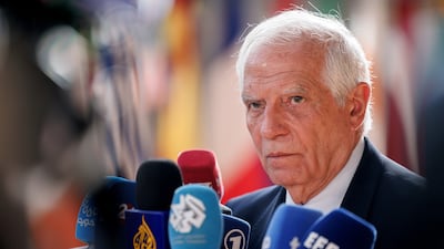 EU foreign affairs minister Josep Borrell has said sanctions 'must be on our agenda'. EPA