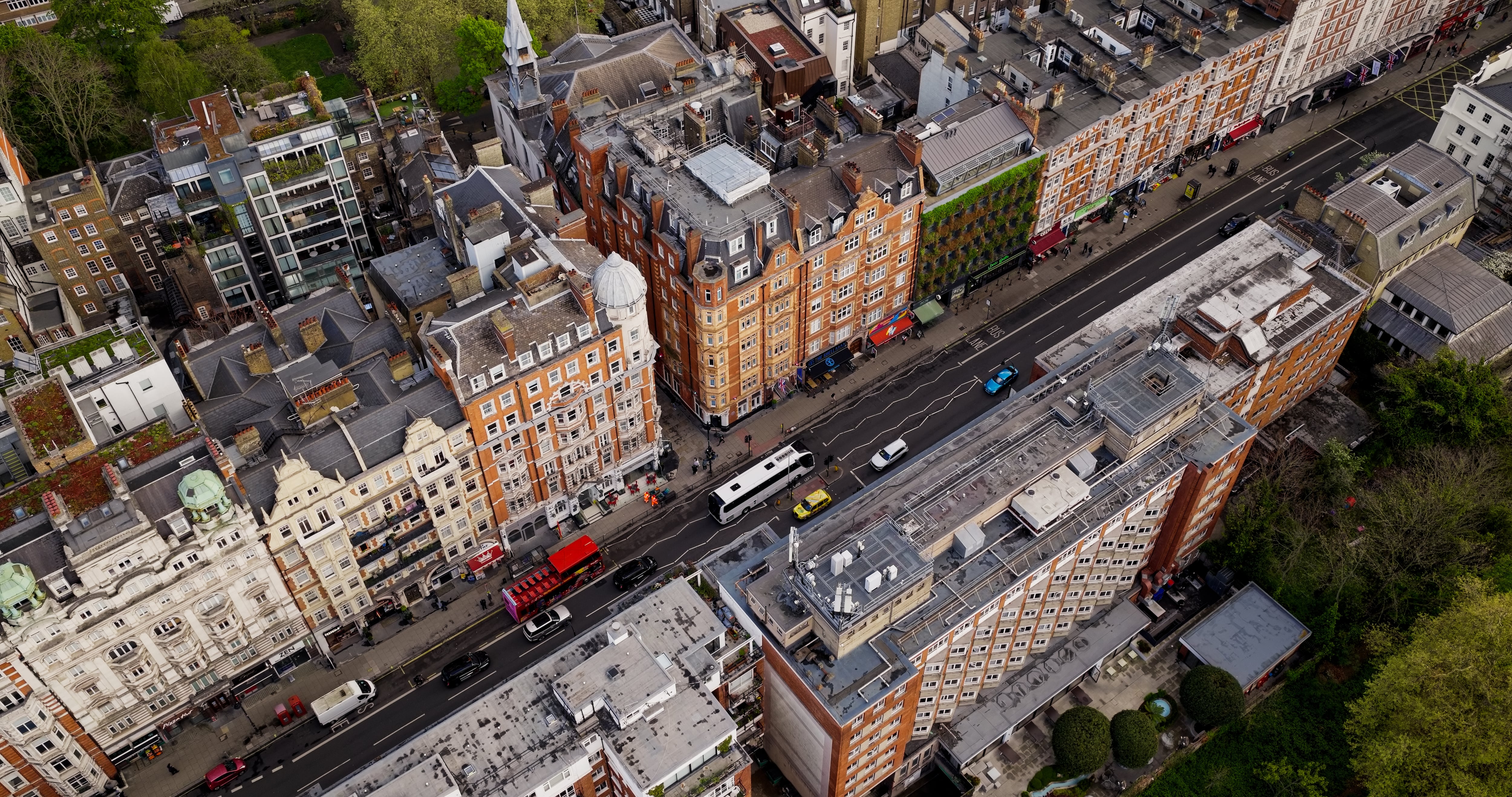 The Marylebone district of central London. Getty Images