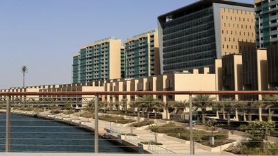 Apartment properties in the Al Raha Beach area in Abu Dhabi. Tenants will be hit by a new 3% fee. Ravindranath K / The National