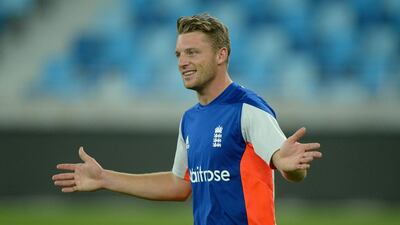 Jos Buttler during a nets session. Gareth Copley / Getty Images