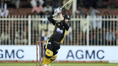 All-rounder Wayne Parnell top-scores for Kerala Knights against Sindhis in the T10 League in Sharjah on Thursday.