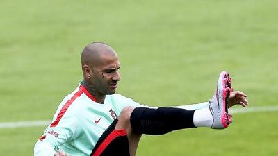 Portugal’s national soccer team player Ricardo Quaresma joins a training session at the team’s UEFA EURO 2016 camp in Marcoussis, near Paris, France, 28 June 2016. Portugal will face Poland for their quarter final match of the UEFA EURO 2016 at the Stade Velodrome in Marseille on 30 June. EPA/MIGUEL A. LOPES