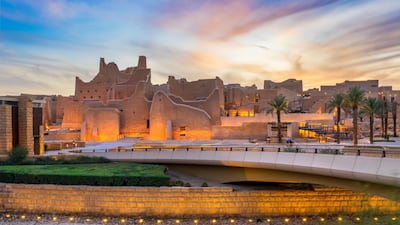 The historic district of At-Turaif in Ad-Diriyah, north-west of Riyadh, where the biennale will take place. Courtesy Saudi Arabia Ministry of Culture