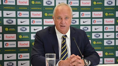 Australia's new manager Graham Arnold. AFP